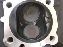 I'm not trying to lower compression, my compression is 198 on both cylinders with -7.2cc pistons and the 54's. The cylinders were decked .014" for 0.00" piston height and a .030" gasket installed.

No, I didn't make any mistakes, those numbers are 100% correct.



The bike will start up and run quiet, after about 1 mile I get what sounds like valve noise (been chasing that for a few months). The noise happens at 1850 rpm and is gone at 2200, it comes back at about 2400.

IT IS NOT ROCKER SHAFTS 