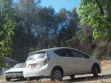 I just found a pic of my bad ass prius I thought id share it with ya haha..
good morning!