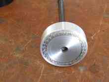 Tool with gasket ready to be driven in..