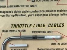 DUAL SWIVEL, AND THEY DO, I CHECKED IT OUT REAL, COOL, WONT PULL ON WHERE IT GOES INTO CONTROL HOUSING, IT WILL JUST ROLL WITH IT BABY!!!