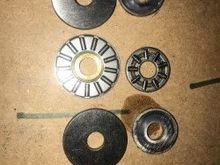 SIDE BY SIDE, NOT ONLY BIGGER, BUT IN HAND THE ROLLERS MUCH STRONGER, YOU HAVE TO HOLD TO REALIZE