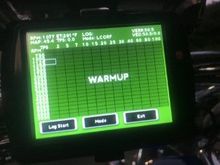 THATS HOW IT STARTS OUT, ALL GREEN,,,AND STAYS LIKE THIS TILL THAT RED ONE, WHICH IM SURE ILL NEVER ATTAIN, NO NEED TO, THE TARGET TUNE WILL GET ME THERE, AFTER I KEEP RIDING, IT GETS TUNING TILL, ITS SETUP LIKE THIS RED SCREEN, AND MAINTANES IT, ITS GOT COLD AY NIGHT, BIKE RAN SAME AS WHEN WAS HOT AS SHIT, HAD TO STOP FROM FIRST AS SON HAD 3 HOUR FOOTBALL GAME, THAN THAT A LIL FAMILY TIME, THAN WENT FOR ANOTHER AUTO TIUNE TILL 1130...LOL, TOMORROW I PLAN TO GET BACK AT IT, I CANNOT WAIT TO SEE