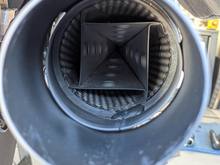 Thunderheader pipe and baffle.