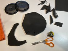 Final shape for interior foam...