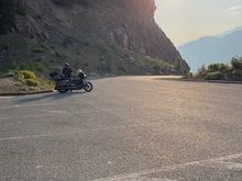 Near entrance at 7am