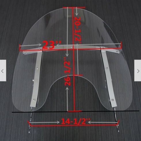 2019 fatboy windshield