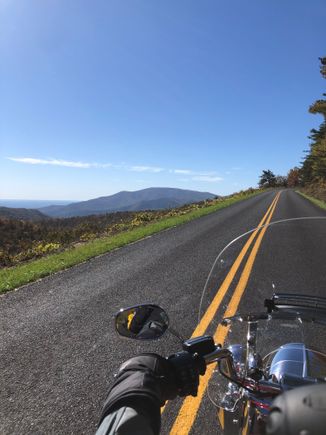From a couple of weeks ago. Skyline Drive-Blue Ridge Parkway ride. 