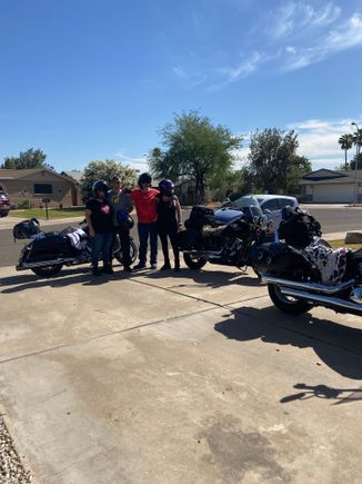 Kickstands up