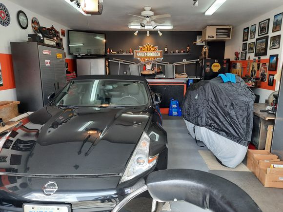 My baby all covered up and waiting for the warm weather!