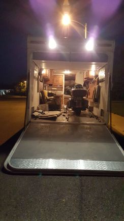Our first outing with the big toy hauler