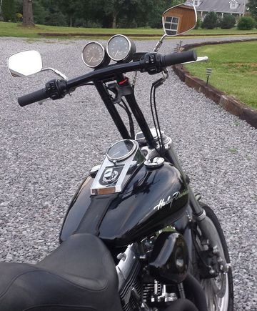 This was during the transition, still had the originals in place and had the bar mounted ones on.