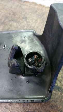 The stator was low on output and this is what happened to the voltage regulator input.