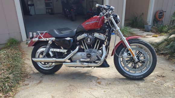 proud moment ruined by the sudden realization that the front brakes lines were backwards... huh?