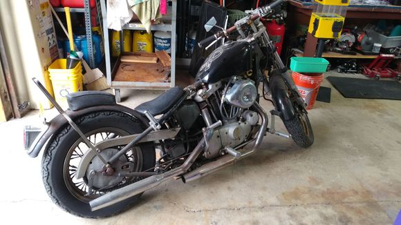 RAT BIKE (1977 XLCH)