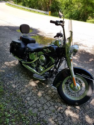 All I done today is rode.