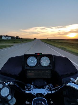 South Dakota sunset