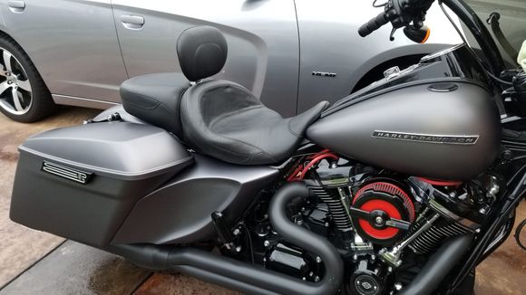 Seat in excellent shape, no rips or tears, scratches