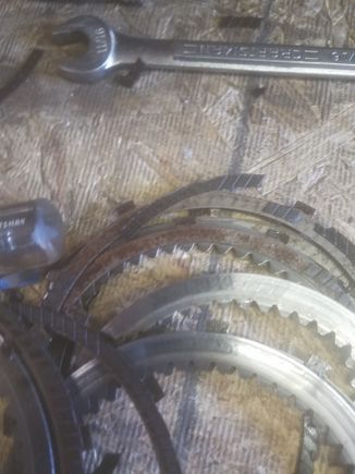 nothing left on the clutch plates