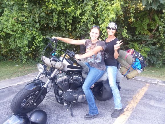 My wife and mom being themselves. 