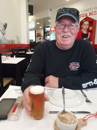After a long day of walking. What??? You call that a beer??!!!
