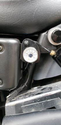 And mount solution for gauge.