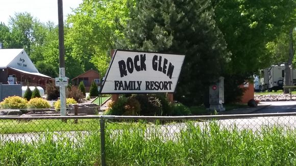 The Family Resort campground at Rock Glen.
