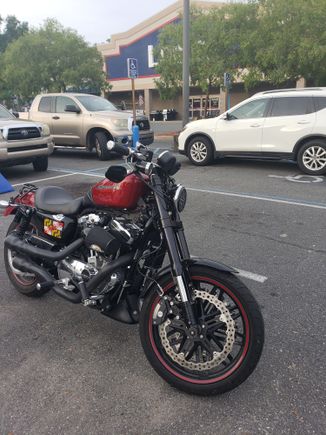 Road to lowes and walmart.... vicious little bike 