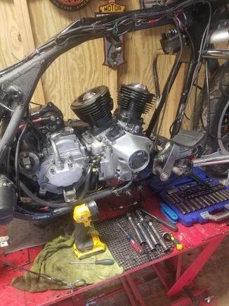 9.5-1 pistons @ .060 over, Leinweber cam reinstalled