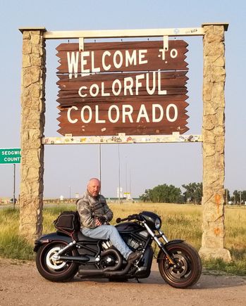 Only section of  interstate rode, was to get to this sign. 