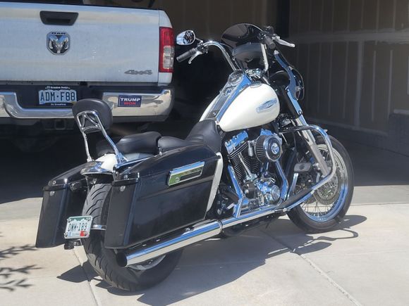 My '04 Road King, last of the V twin interceptors