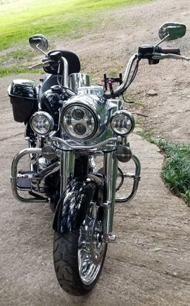 2019 Roadking.  Same on rear of bike and really like how the back works as brake lights/blinkers.