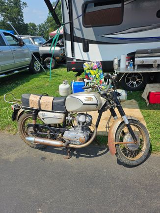 $800 Ducati, seems to be all there.