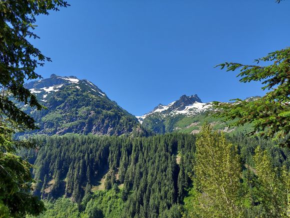 Paradise Road from the east entrance.