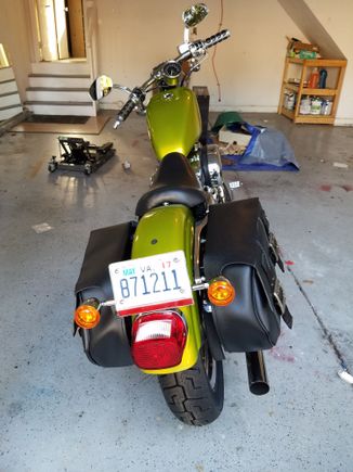 Updated bike - rear