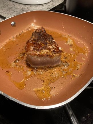 Blackened Yellow Fin Tuna