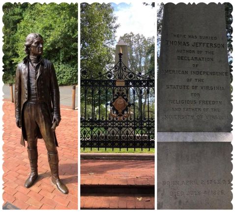 Thomas Jefferson at Monticello 