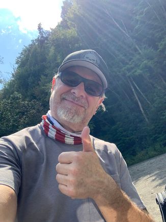 Sending the thumbs up to my sons back in Ohio!