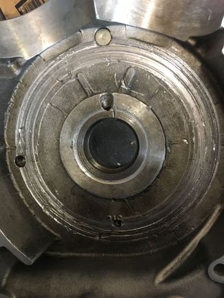 This is the inside of the case on the primary side.