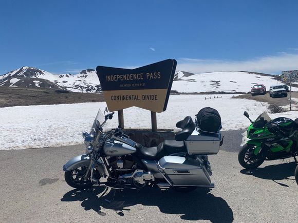 This is packed for me and two other people riding sport bikes when we went to Colorado last year.  I felt sorry for them having to wear backpacks with all their stuff. 