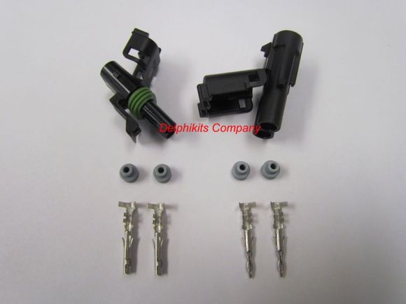 Got these from eBay. They work great. Split the wire underneath the seat.