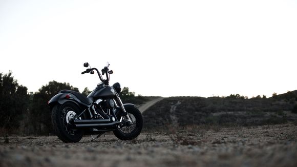 Here's my 16 Slim.  Tossed some HD 12" apes on it, blacked out most of the motor covers and stage 1 done.  Love it!