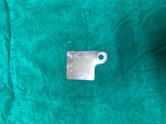 Inspection plate 2nd photo - $10