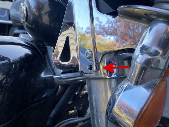 Tie-down bracket on a 2011 Ultra is too long.