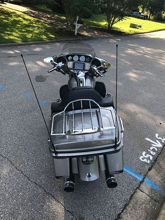 2017 CVO Limited - rear, from above
