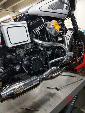 Rear mount not lining up