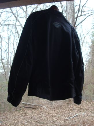 HD Heavy Duty Fabric/Mesh jacket rear view