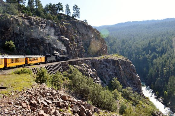 Durango to Silverton Train.  This was a nice ride.  We really enjoyed the trip.