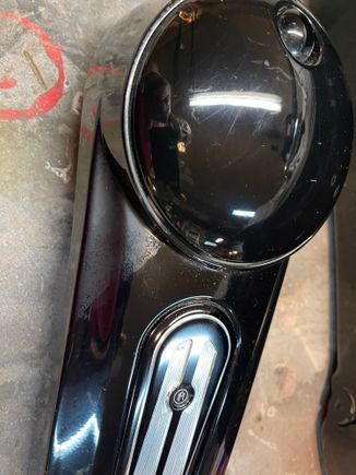 Fuel Spill discoloration