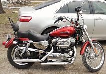 08 sportster xl1200c