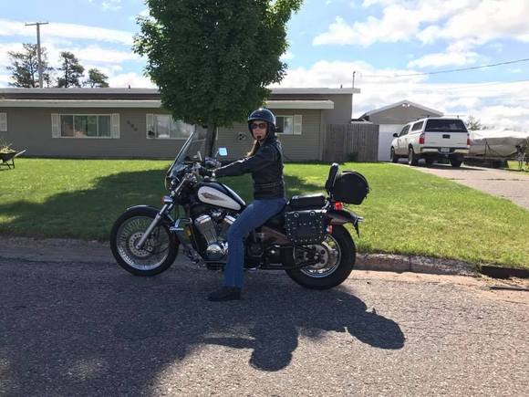 At least the home she lived in is still well kept.  Many were boarded up or left typical Section 8 property conditions with piles of trash, abandoned cars, etc